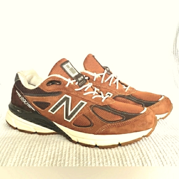🌟SEE NEW LISTING🌟🎉HP!🎉 🦁L.L. BEAN x New Balance 990 V4 🤎 Womens 8.5 - Picture 5 of 15